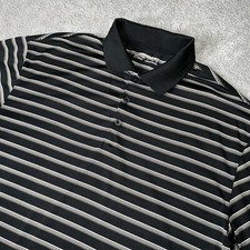 Nike Golf Tour Performance L Dri-Fit Polo Shirt Black Size Large