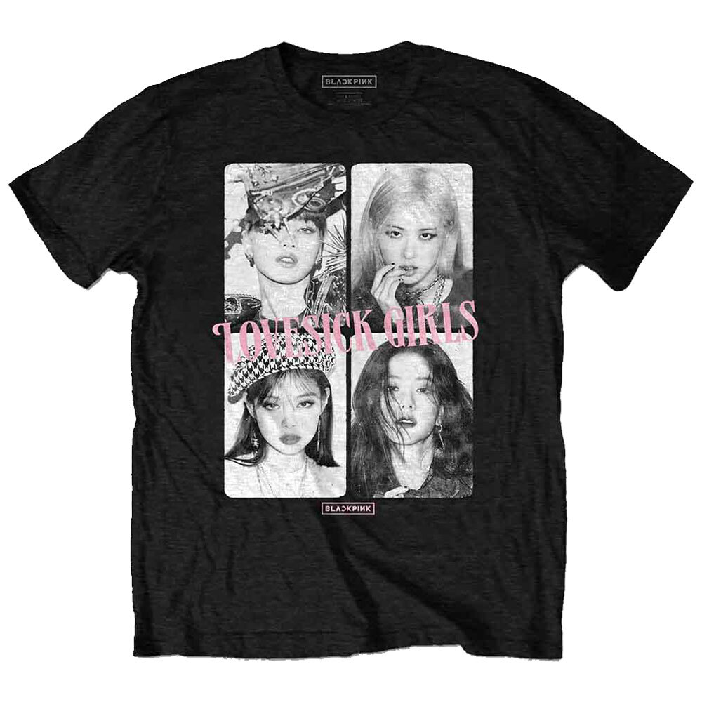 BlackPink Love Sick Graphic Tee for Fans