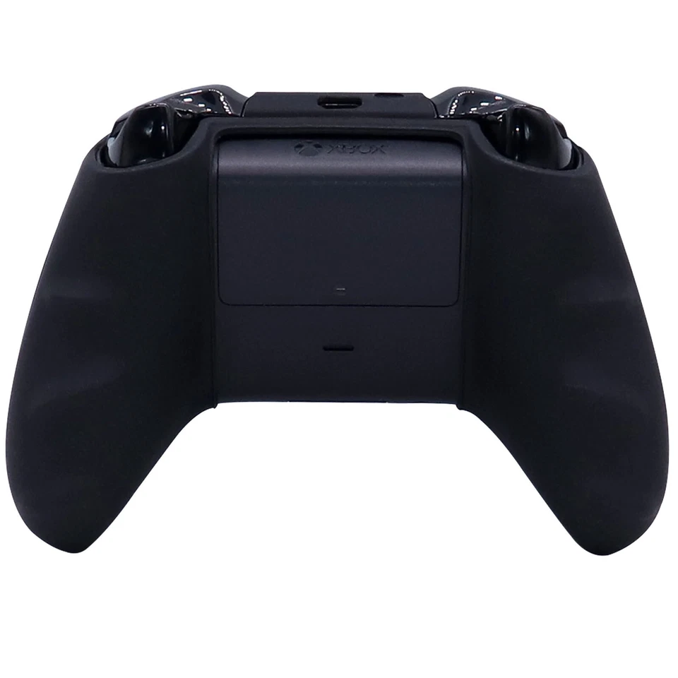 For XBOX ONE S Anti-slip Silica Game Controller Case Laser Engraving Cover Skin - Image 2 of 4