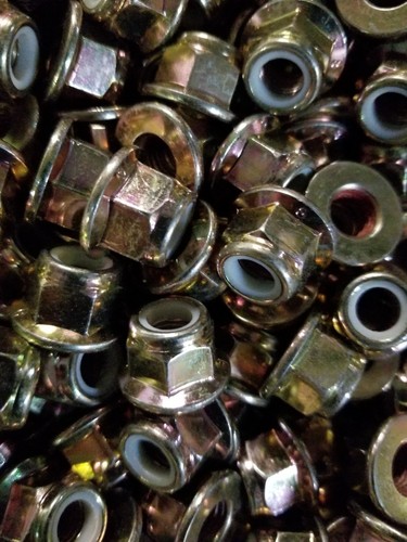 M10-1.5 Nylon Insert Flange Lock Nuts 10mm X 1.5 Flanged Stop Nut M10x1 5 Zy Rkbbhffuqvbcx1br