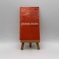 Zeiss Ikon Auto 8 User Manual German Instructions