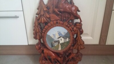 MOD.DEP. Wandbild aus Faux Holz Made in Italy