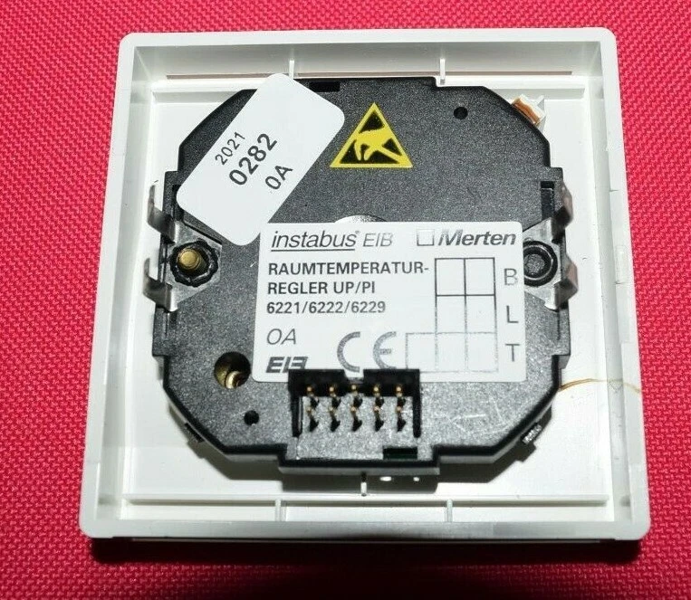 Merten 622919 KNX EIB Raumtemperaturregler UP/PI instabus polarweiß Artec (E10 - Bild 2 von 4