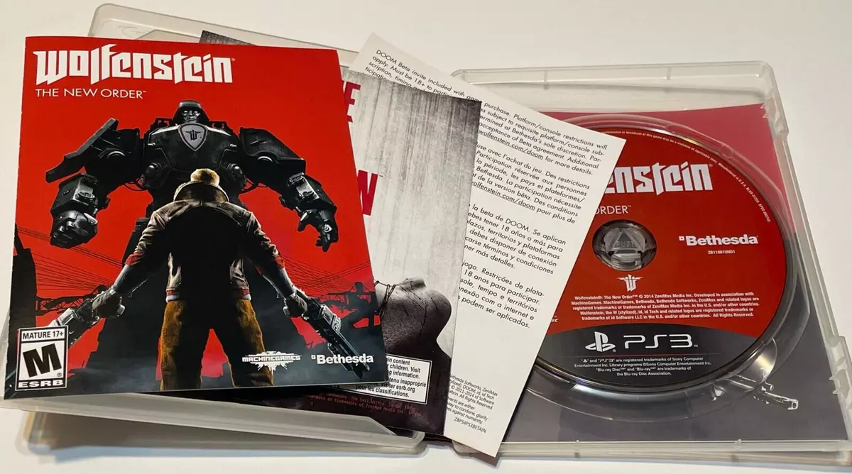 Wolfenstein New Order PS3