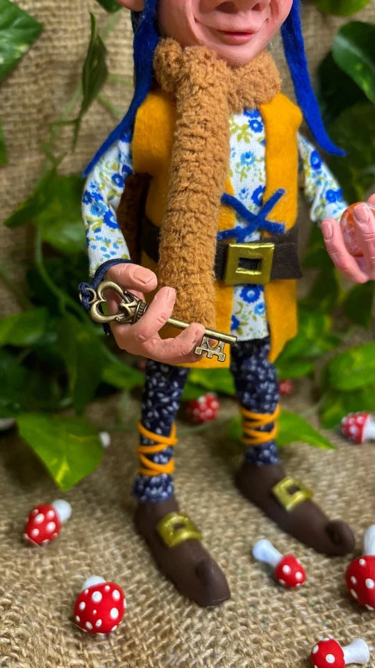 Muñeca fantasía mística elfo de la suerte Foto 4 de 4