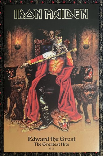 IRON MAIDEN Promo Poster Eddie's Archive 11x17 Record Store Promo Poster 2002 - Bild 12 von 12