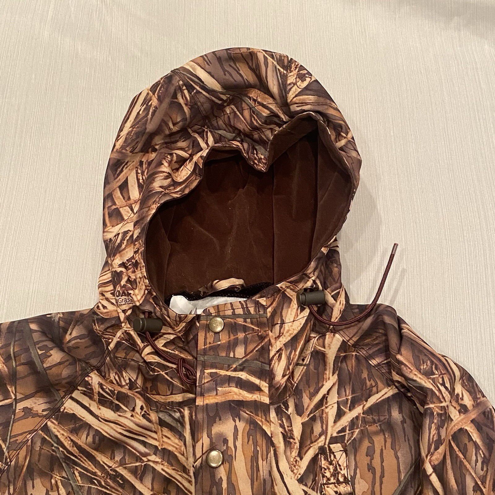 Mount’n Prairie Mens XL Jacket Pants Hunting Waterfowl Duck Grass Camo Insulated