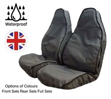 Waterproof Seat Covers For Nissan Primastar Super Heavy Duty,Front,Rear,Full Set