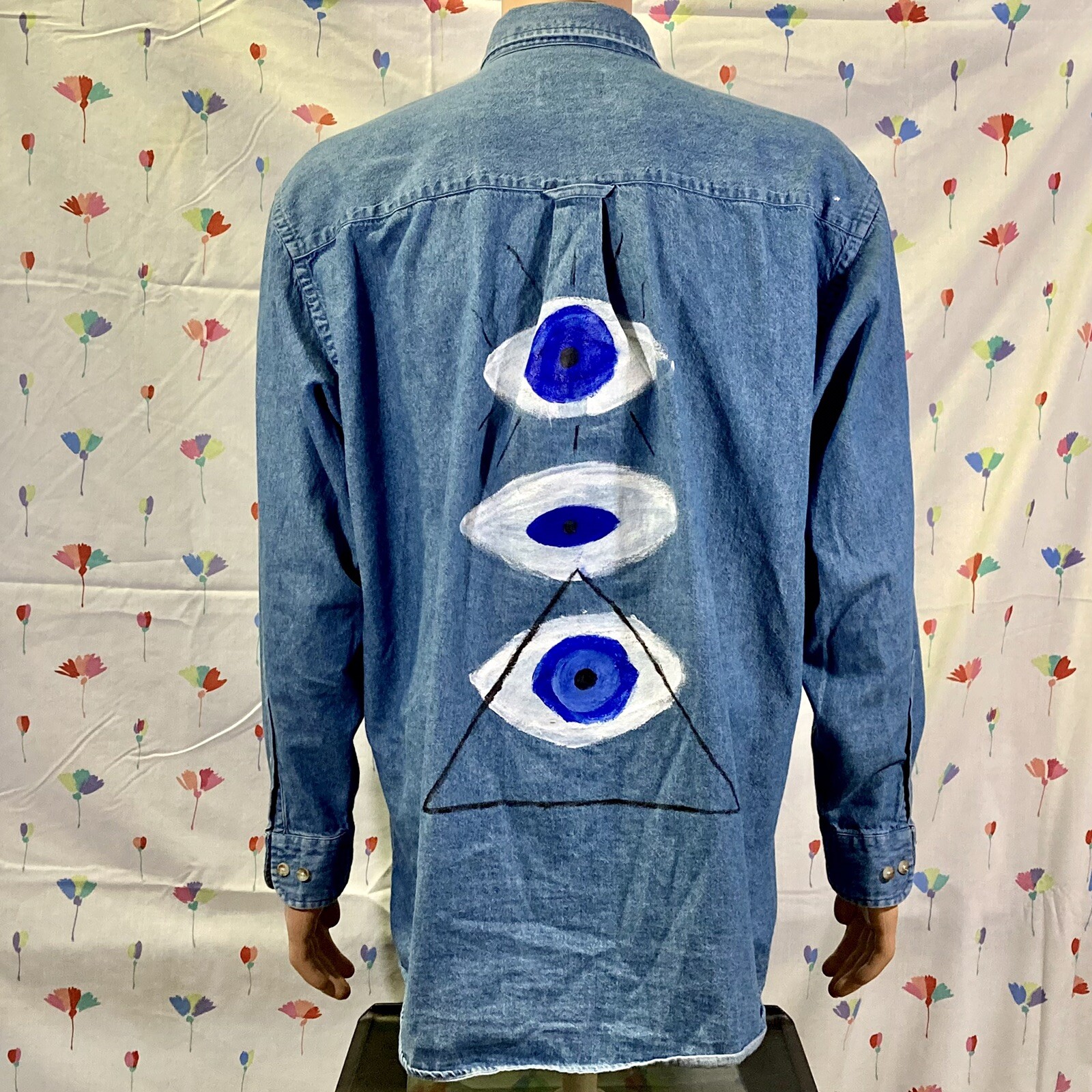 Pendleton Men's Button Down Dress Denim Shirt - H… - image 4