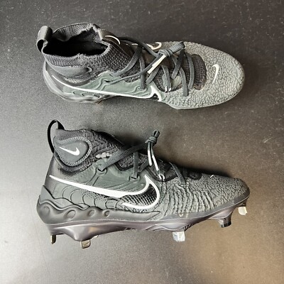 Nike Alpha Huarache NXT Baseball Cleats Mens Sz 8.5 Metal Black Grey DJ6517-010 s-l400.jpg main image 2