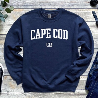 Cape Cod Sweatshirt | Cape Cod Classic Crewneck Sweatshirt