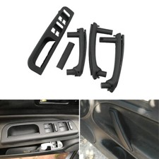 Black Interior Door Pull Handle For Vw Passat B5 1998-2005 Window Control Panel