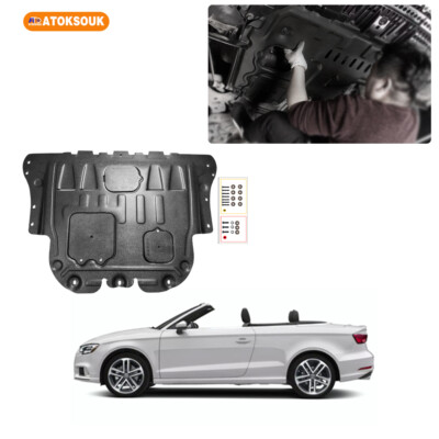 For Audi A3 2017-2020 Heavy-duty Engine Shield Skid Plate Lower Engine Cover