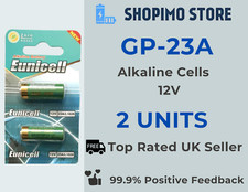 2 x GP-23A 23A CA23 GP23A 12v Batteries Doorbell Chime Alkaline Eunicell Battery