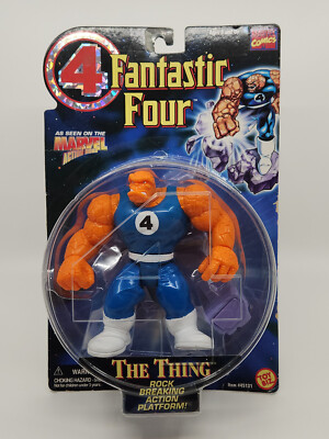 ToyBiz Fantastic Four Action Figure - The Thing (3) - MOC MIP New