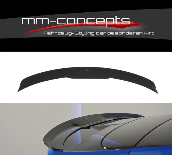 CUP Dachspoiler Schwarz FüR Ford Focus MK4 ST Line Heck Aufsatz Spoiler Vers. 3-image