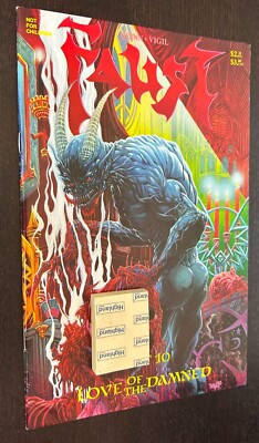 FAUST #10 (Rebel Studios Comics 1993) -- Tim Vigil Horror -- 1st Print -- VF
