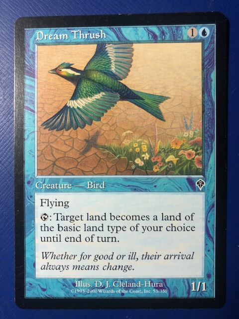 Dream Thrush Invasion 2000 Magic Cards, Excellent/LP, COMBINED SHIPPING