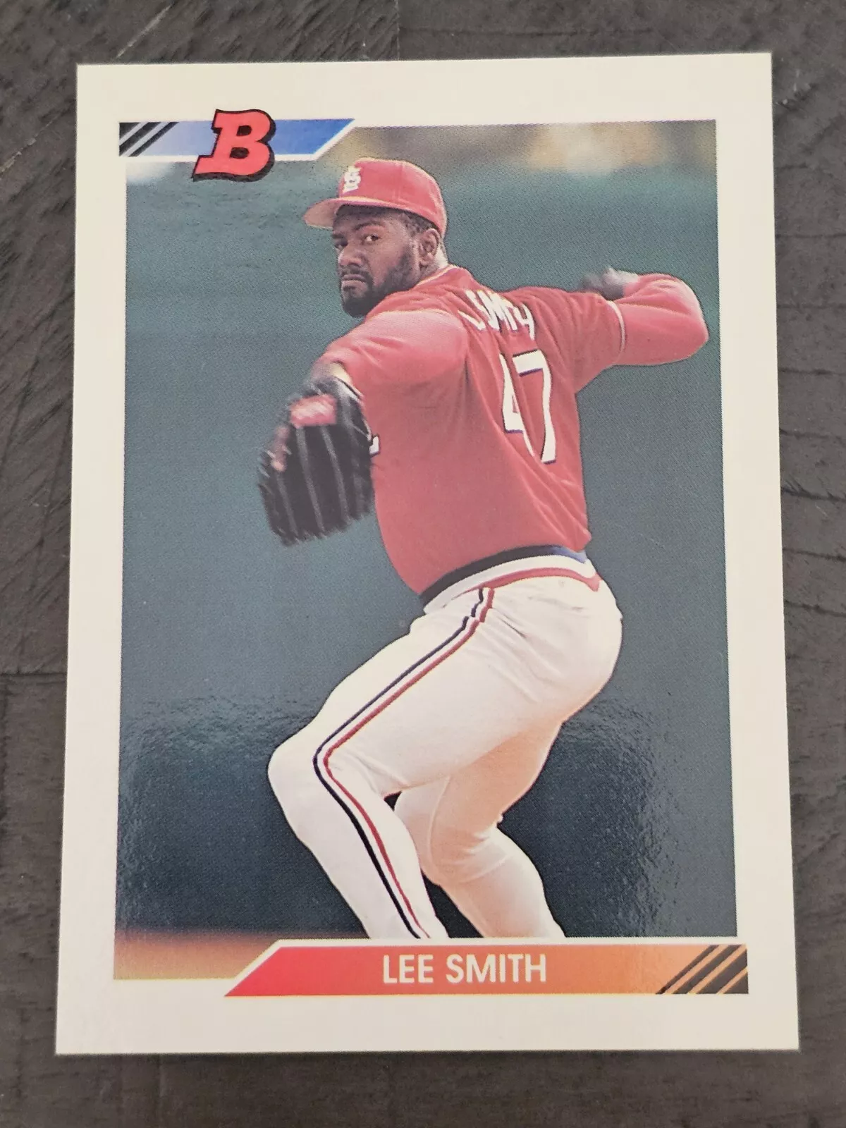 1992 Bowman - #505 Lee Smith St Louis Cardinals