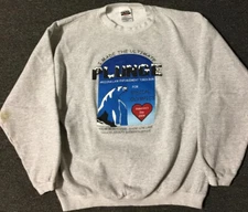 Vtg Arizona Sheriffs 2004 Polar Bear Plunge Sweatshirt L Special Olympics 90s