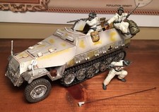 A04 RARE Forces Of Valor Unimax 1:32 German Sdk. Hanomag Halftrack Kursk, 1943