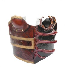 Valkyrie Fantasy Armor - Leather Breast Plate Corset - Norse Goddess Hel