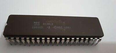 NEC D8088D-2 DIP40 8MHz Retro CPU Processor