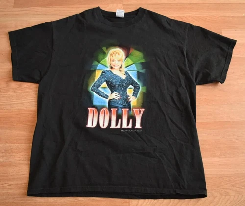 Dolly Parton Dollywood Tour Shirt Tee XL Countr 2000s vintage concert t-shirt, vintage, size XL, single stitch, B+ condition