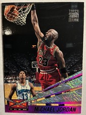 Topps 1993-94 Stadium Club Beam Team Insert Michael Jordan Bulls #4 of 27 🔥📈