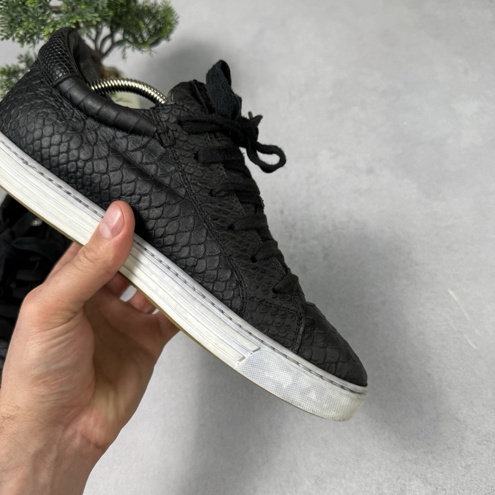 DSQUARED2 Python Textured Sneakers Black Tennis S… - image 15