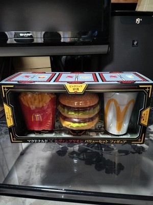 McDonald s x Evangelion Figur Limited Japan Collab Value Set Promo Exclusive