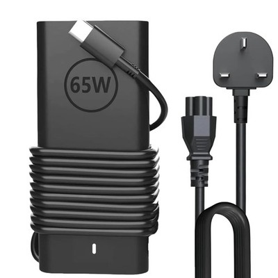 Scovee 65W USB C Netzteil, Dell USB-C, schwarz - Dell USB-C 