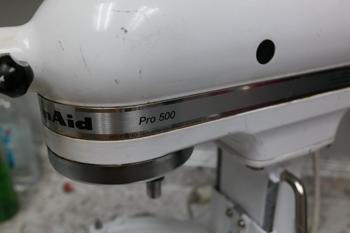 Heavy Duty Mixer Stand Pro 500 KitchenAid Silver 5 Qt. 10 Speed