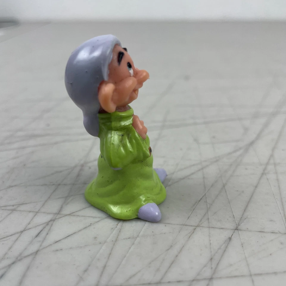 Vintage Dopey Action Figure Disney Pvc Toy Snow White Seven Dwarfs 1.75 - Image 4 of 4