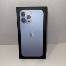Sierra Blue iPhone 13 Pro Max ONLY BOX  No Phone or Cord just the box.