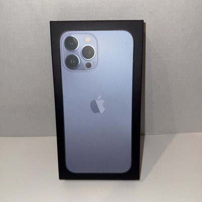 Sierra Blue iPhone 13 Pro Max ONLY BOX ! No Phone or Cord just the box.