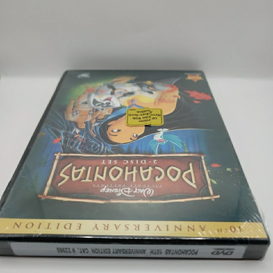 Disney's Pocahontas 10th Anniversary Edition 2-Disc Set DVD SEALED NEW Foto 4 de 4