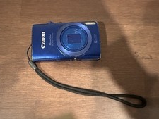 Canon Powershot ELPH 170 IS Blue Digital Camera 20 MP Damaged Lcd.
