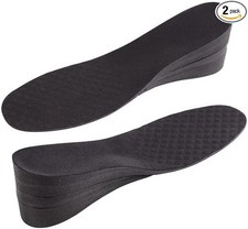 Mens Height Increase Insoles with Solid Foam Interlocking 2.75" added height.