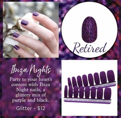 Color Street~Ibiza Nights~100% Nail Polish Strips~Retired