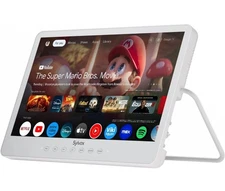 Sylvox 15.6 inch Portable TV 10000 mAh smart Google TV 12V DC 1080P Waterproof