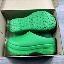 adidas Adifom Stan Smith Mule Men's Green Slip-On Rubber Clog Slipper UK 7