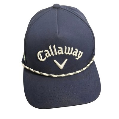 Callaway Chrome Tour Golf Hat Mens Navy Blue Rope Snapback Odyssey