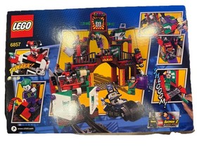 Lego 6857 Dynamic Duo Funhouse Escape Complete Box Instruction & Super Heroes