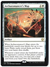 Archaeomancer's Map 12 Commander 2021 Near Mint Magic: The Gathering