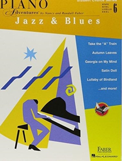 Piano Adventures Jazz & Blues - Level 6 (Book)