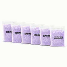 PetSafe ScoopFree Premium Crystal Cat Litter Refill Bags Lavender Scent - 6 Pack
