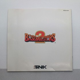 BASEBALL STARS 2 Neo Geo CD Japan Import Free shipping FedEx DHL Tested NGCD-041