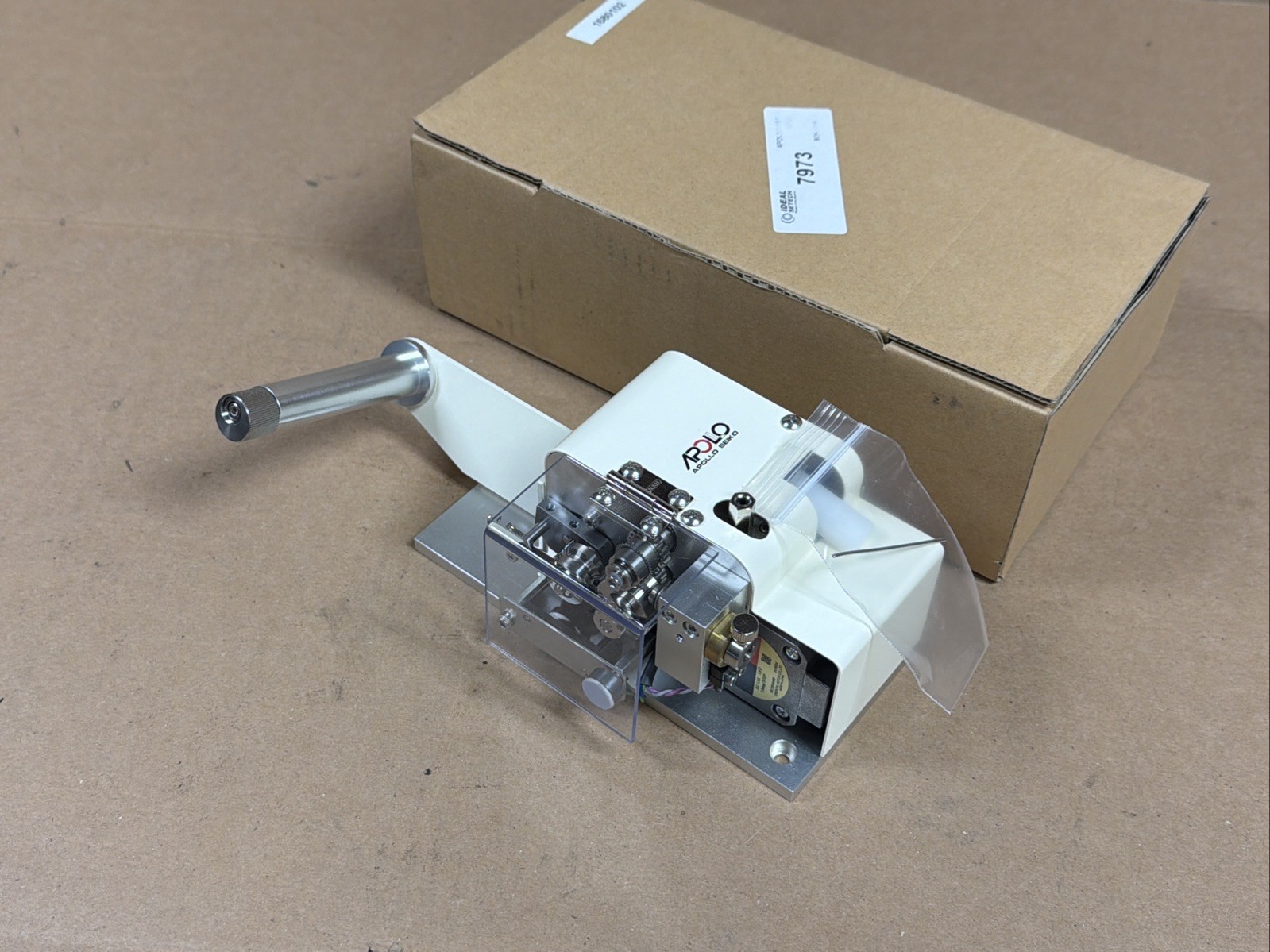 NEW Apollo Seiko LFD Solder Wire Feeder Dispenser w/ PKP243D15A Motor FAST SHIP