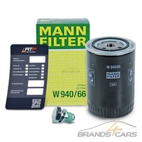 Mann ÖLFILTER+ÖLABLASS-SCHRAUBE FÜR Skoda Superb 3U 1.8 BJ 01-08